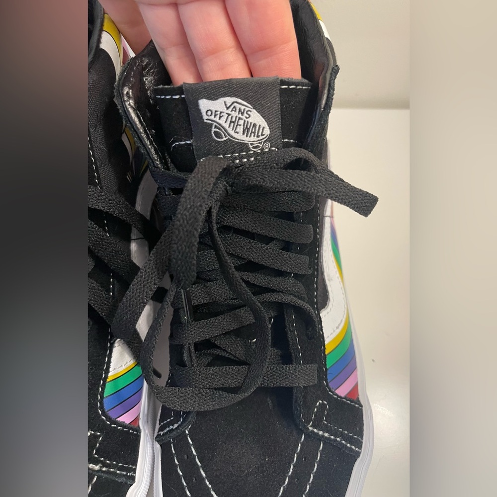 Vans Colorful High-Top Skate Sneakers - Picture 10 of 15